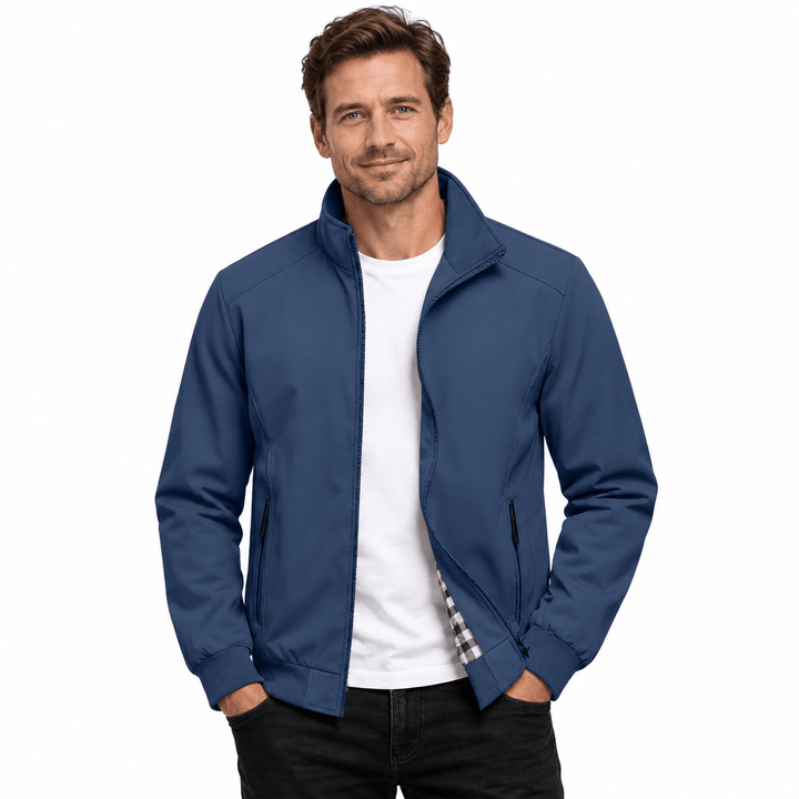 Tundravoss Check-Lined Bomber Jacket product image 7