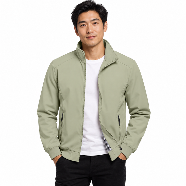 Tundravoss Check-Lined Bomber Jacket product image 8