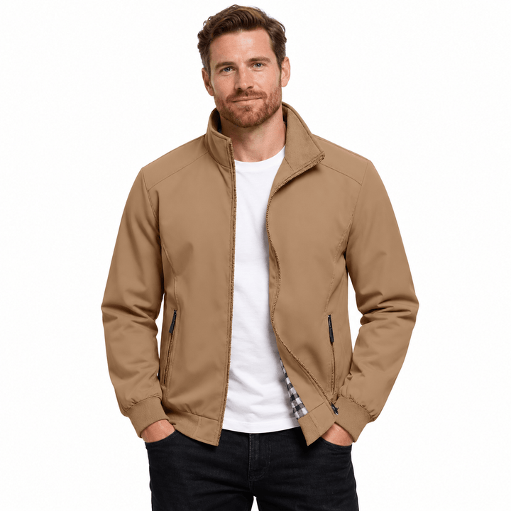 Tundravoss Check-Lined Bomber Jacket product image 9