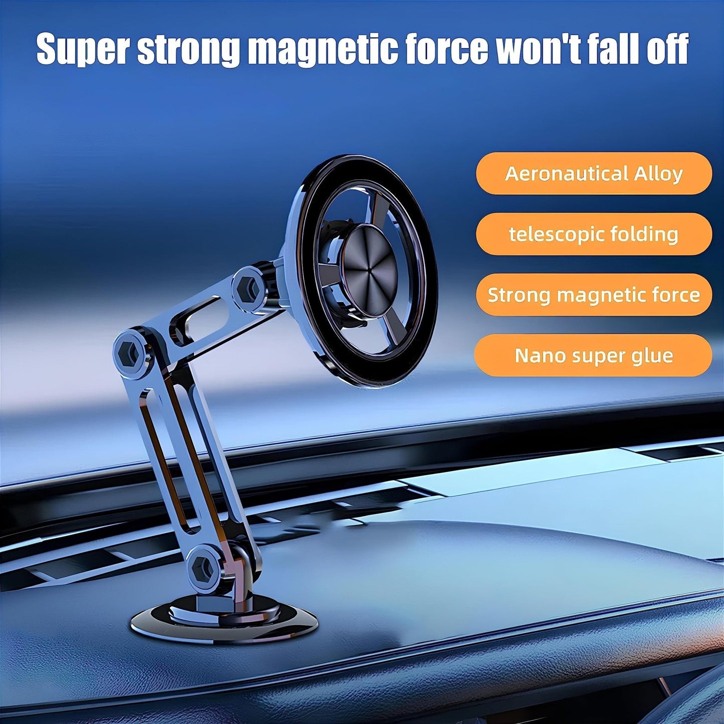 TurboMag™ 360 Grip — Command Every Drive with Unshakable Focus and Freedom