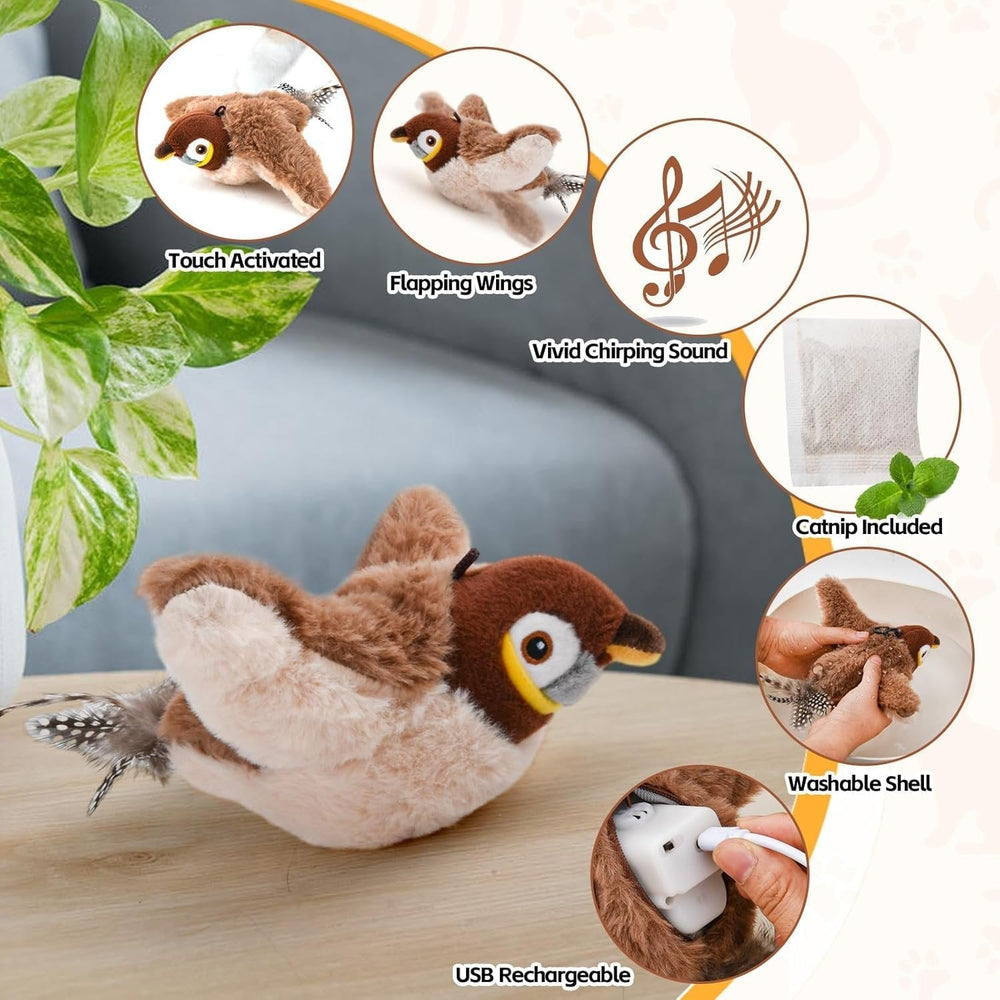 TweetPals – Interactive Bird Toy for Cats (Buy 1 ) - | Zavonix