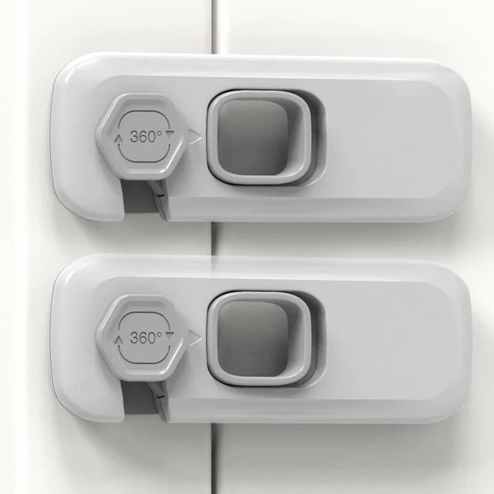 Two Piece Child Safety Locks Cabinet Refrigerator Product Image 10