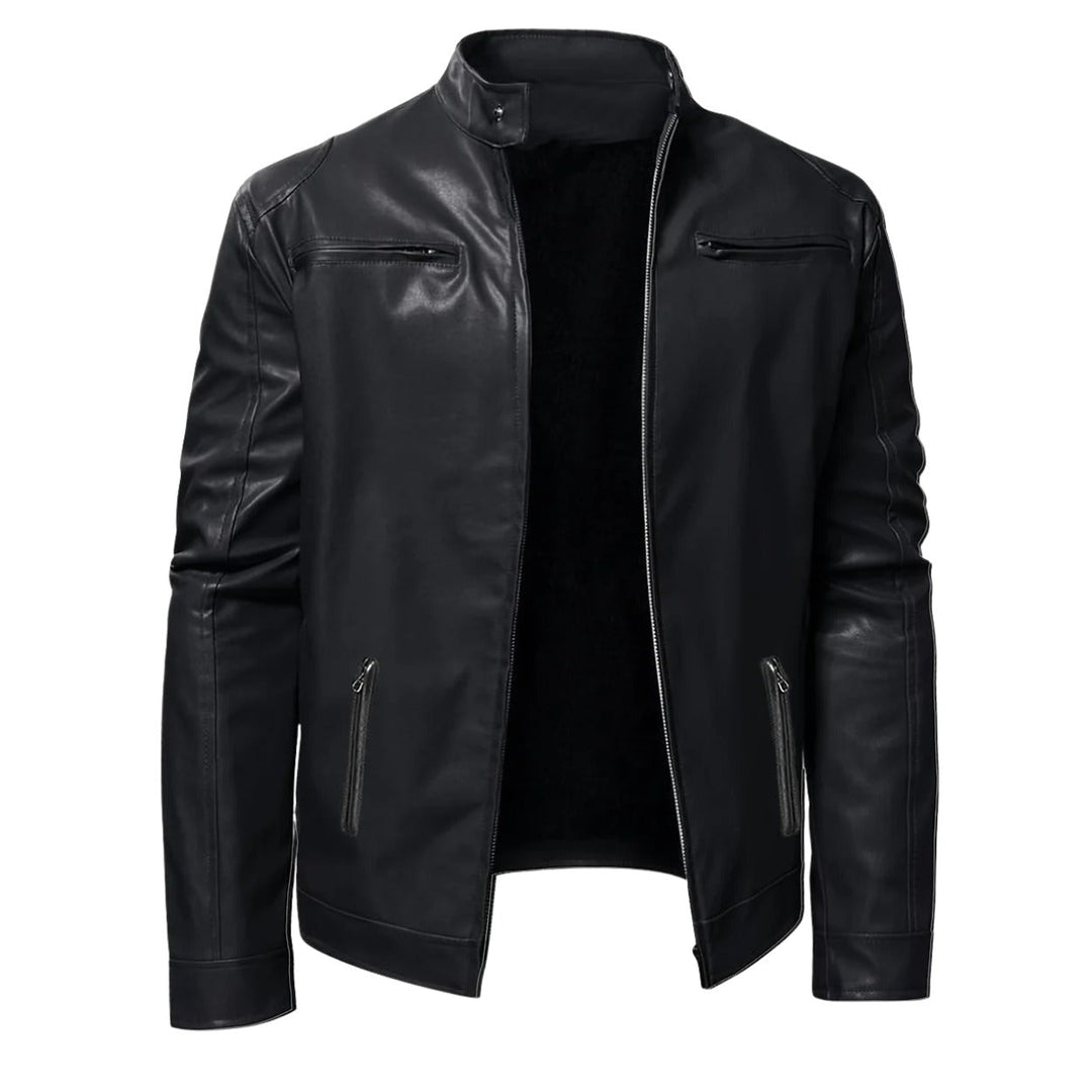 Ulfenskar Leather Racer Jacket product image 2