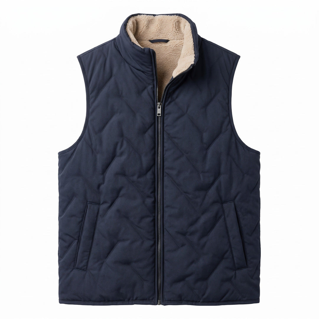 Ultharion Sherpa-Lined Quilted Gilet product image 1