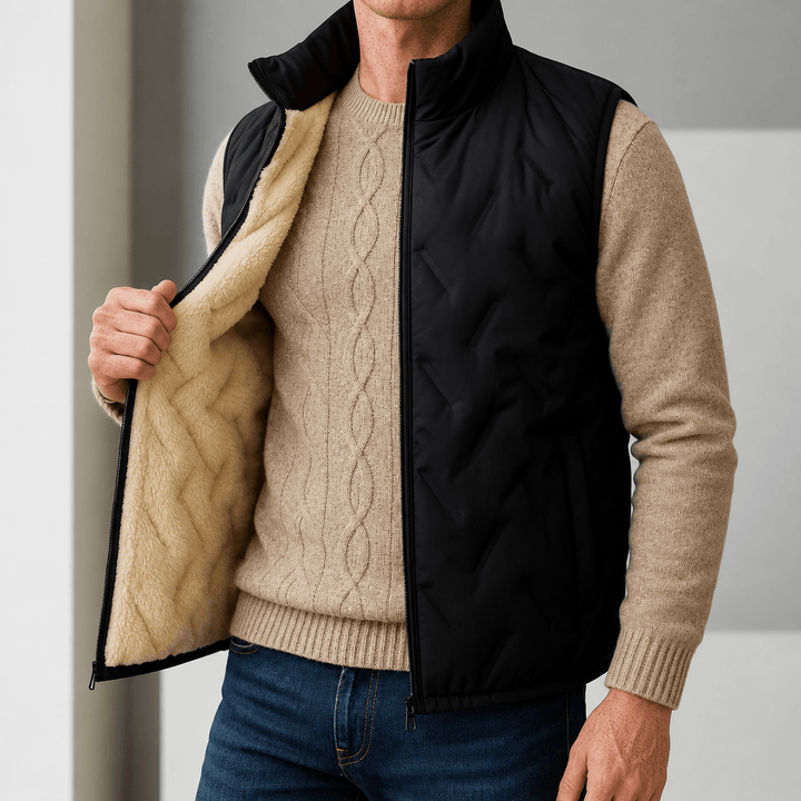Ultharion Sherpa-Lined Quilted Gilet product image 3