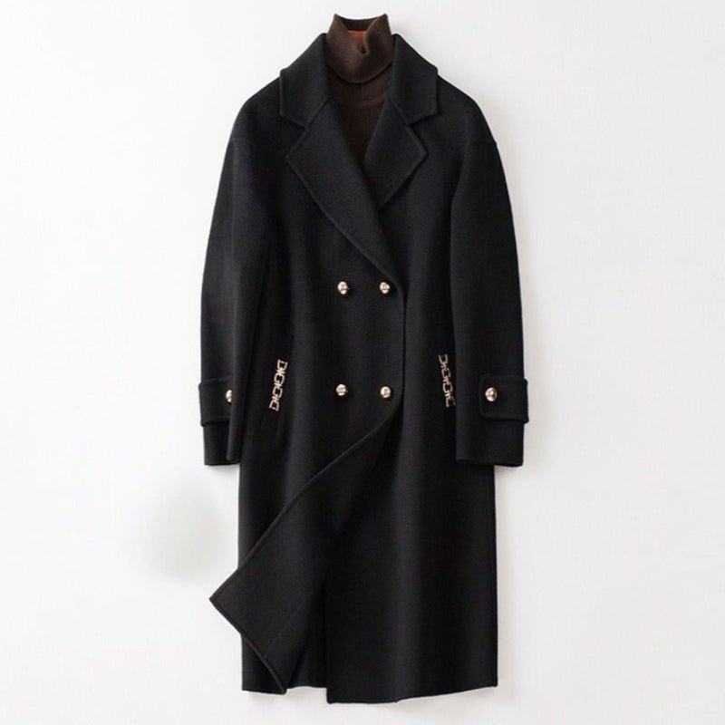 Ultimate Cashmere Coat™ — Command Every Room with Unstoppable Luxury and Power (Pearl Gray XS) - | Zavonix