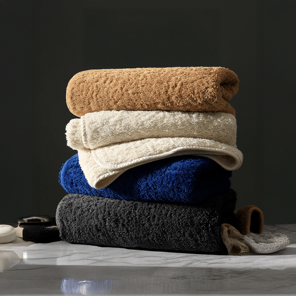 Ultra-Absorbent Cotton Hand Towels – Plush Comfort for Quick Drying 0