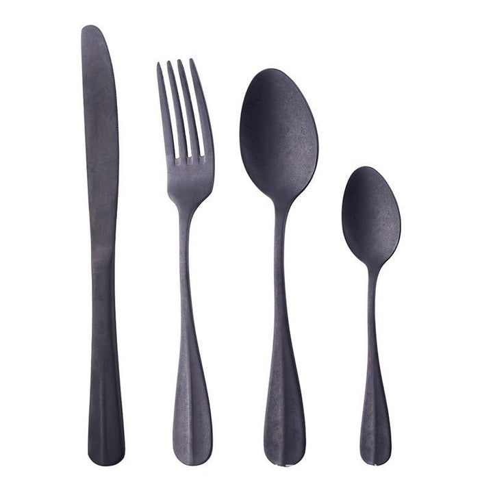 Ultra Matte Silverware Set – Durable 430 Stainless Steel with Grip-Ready Finish 2