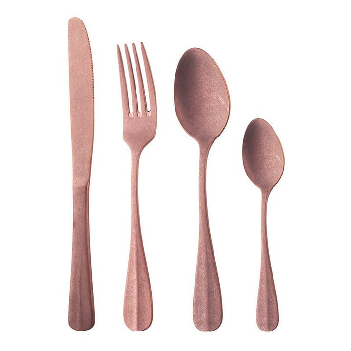 Ultra Matte Silverware Set – Durable 430 Stainless Steel with Grip-Ready Finish 8