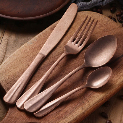 Ultra Matte Silverware Set – Durable 430 Stainless Steel with Grip-Ready Finish 6