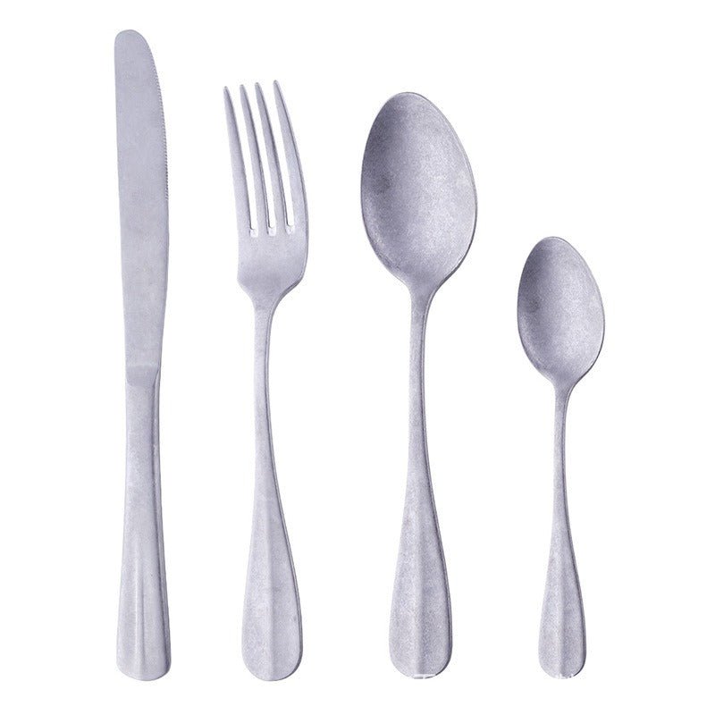 Ultra Matte Silverware Set – Durable 430 Stainless Steel with Grip-Ready Finish 5
