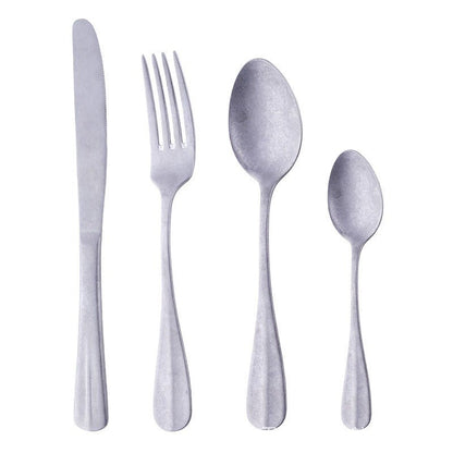 Ultra Matte Silverware Set – Durable 430 Stainless Steel with Grip-Ready Finish 5