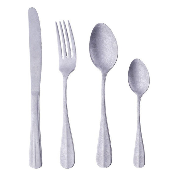 Ultra Matte Silverware Set – Durable 430 Stainless Steel with Grip-Ready Finish 5