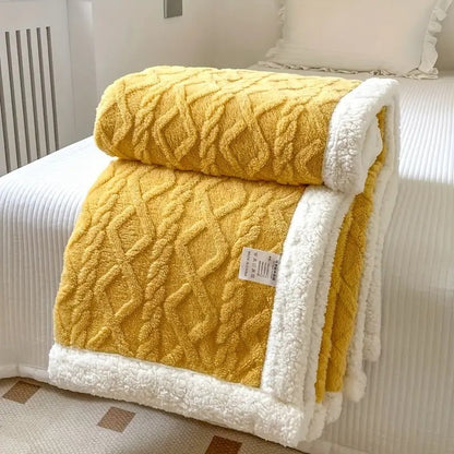 Ultra-Soft Sherpa Fleece Blanket for Year-Round Comfort – Versatile and Stylish 8