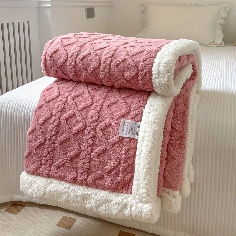 Ultra-Soft Sherpa Fleece Blanket for Year-Round Comfort – Versatile and Stylish 7