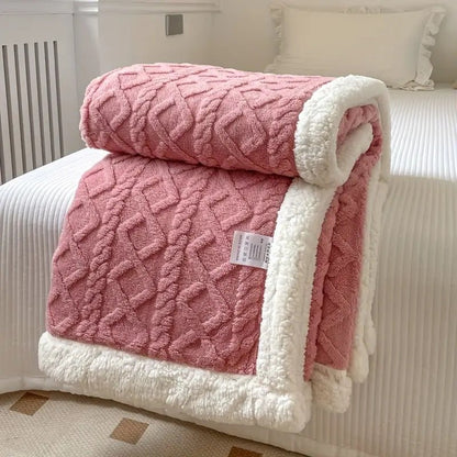 Ultra-Soft Sherpa Fleece Blanket for Year-Round Comfort – Versatile and Stylish 7