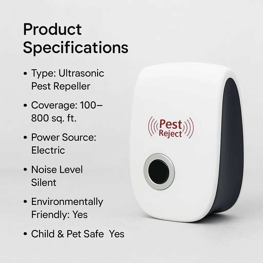 Breeze Ultrasonic Pest Repeller | Eco-Friendly, Safe for Kids and Pets 5