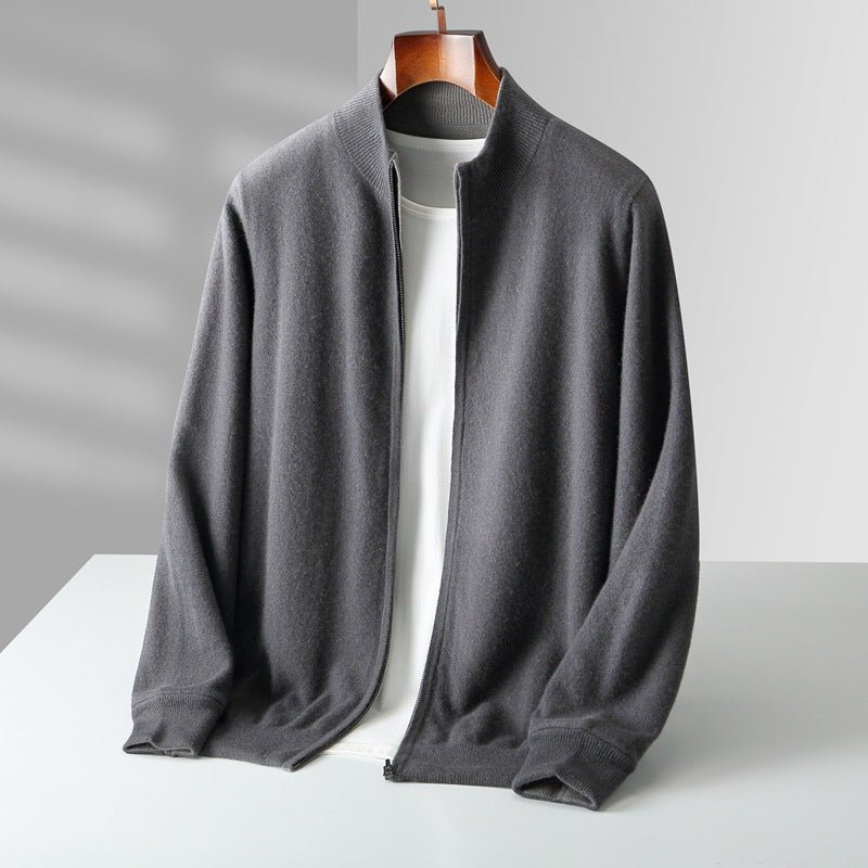 Ultra Zip Sweater ZIP CARDIGAN (Gray S) - | Zavonix