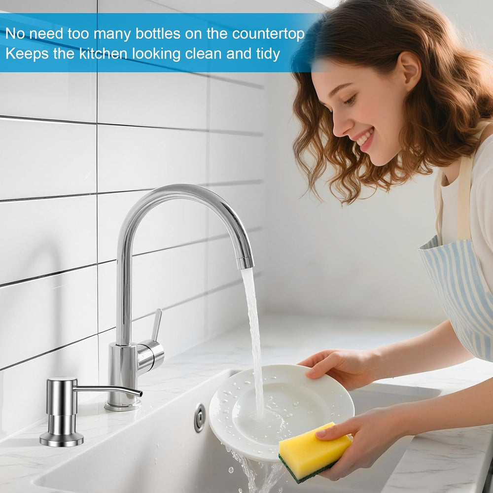 Under Sink Kitchen Soap Dispenser 39 Inch Tube Product Image 02