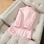 Unstoppable Linen Blazer™ — Command Every Room with Effortless Power and Poise (White XS) - | Zavonix