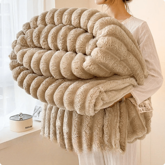 Unstoppable Warmth™ — Sink Into Silky Comfort That Defies the Cold Every Time (Coffee 27.56 x 39.37 inches(70*100cm)) - | Zavonix