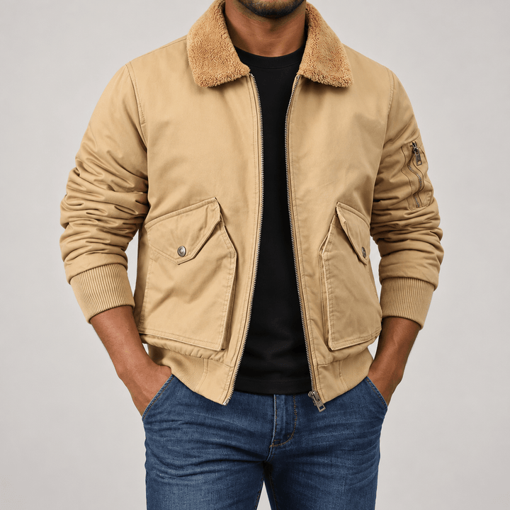 Urdensholt Fleece-Lined Bomber Jacket product image 2
