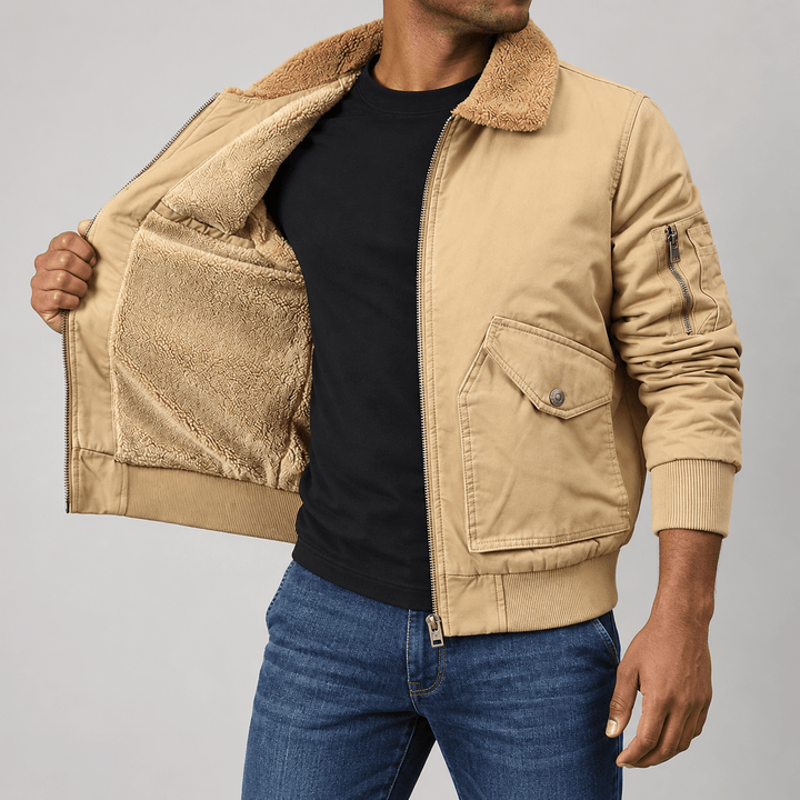 Urdensholt Fleece-Lined Bomber Jacket product image 3