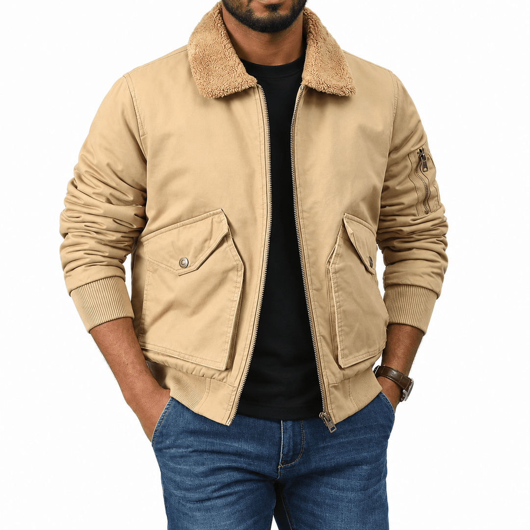 Urdensholt Fleece-Lined Bomber Jacket product image 6