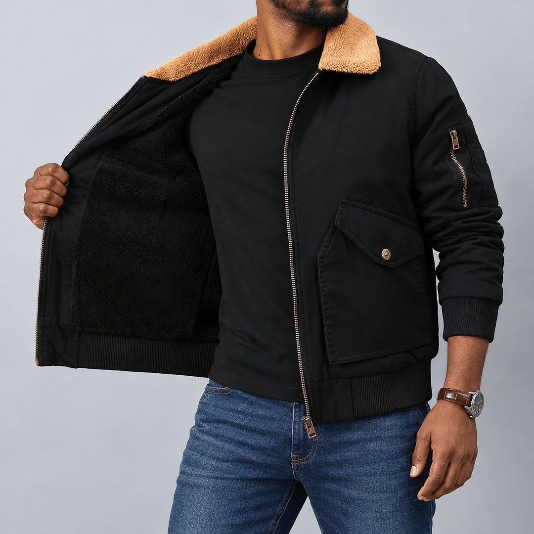 Urdensholt Fleece-Lined Bomber Jacket product image 8