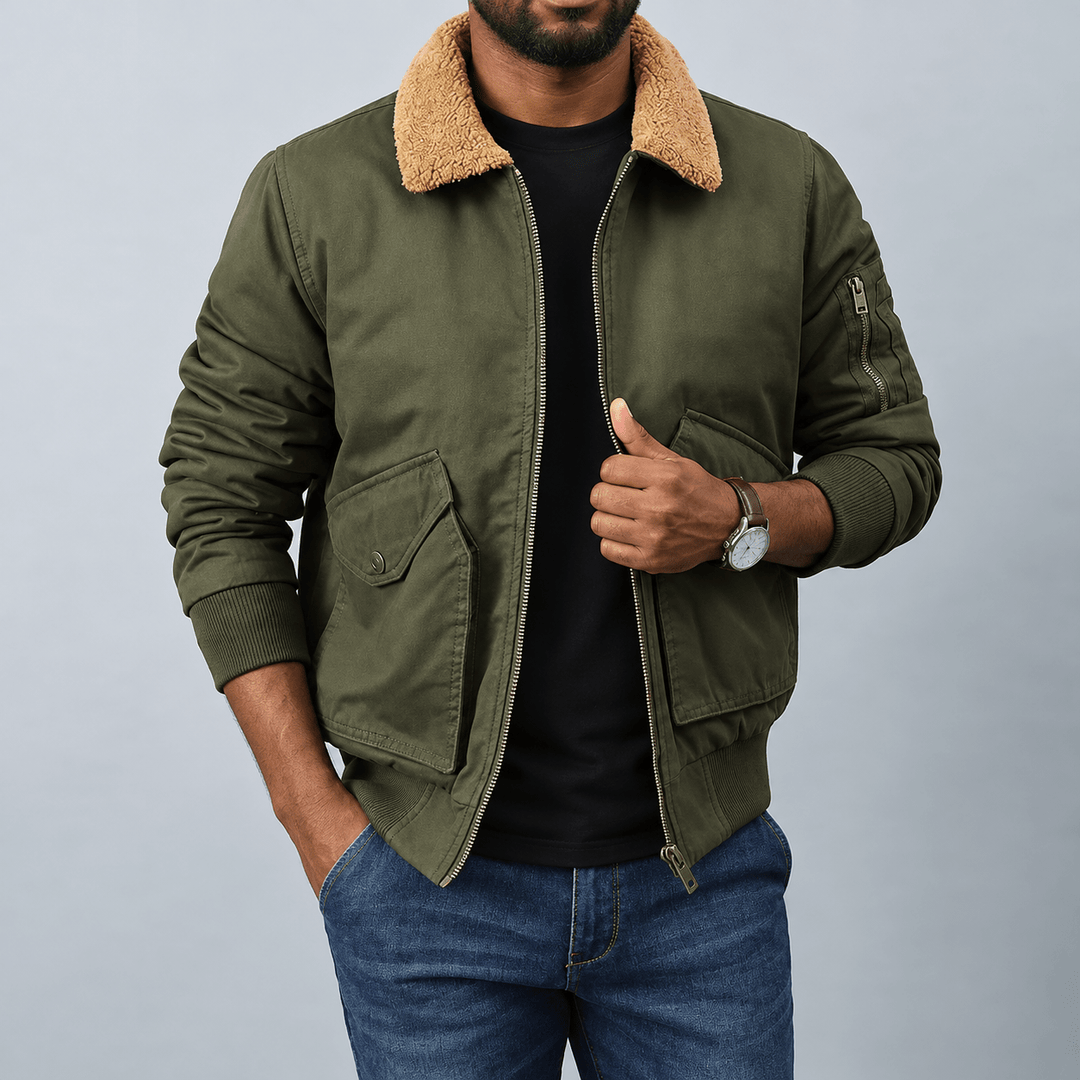 Urdensholt Fleece-Lined Bomber Jacket product image 9