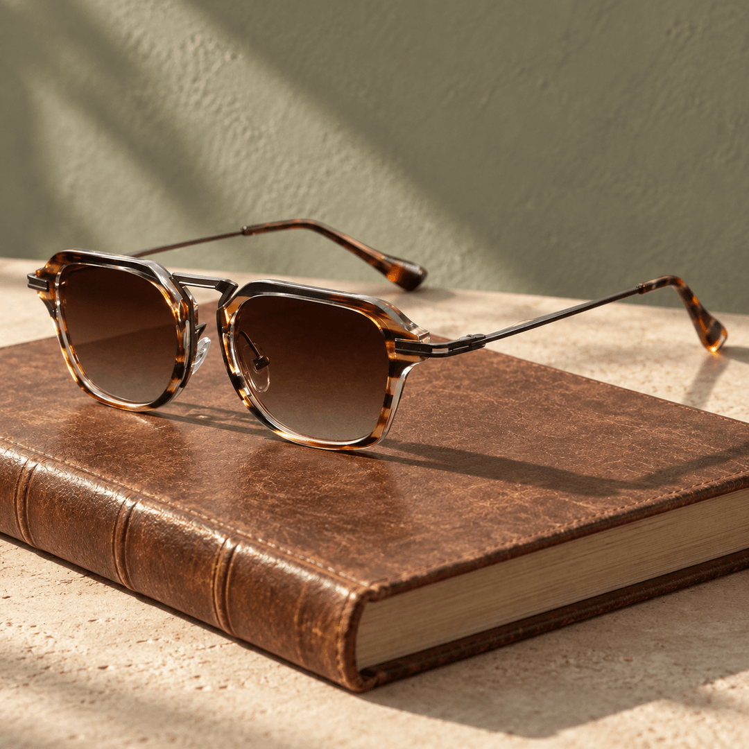 Valdrin Geometric Sunglasses product image 5