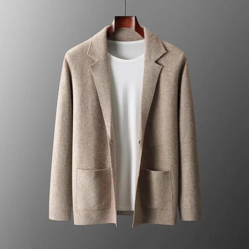 Valenro — Soft Cashmere Merino Wool Cardigan for All Occasions (Black S) - | Zavonix