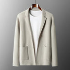 Valenro — Soft Cashmere Merino Wool Cardigan for All Occasions (Black S) - | Zavonix