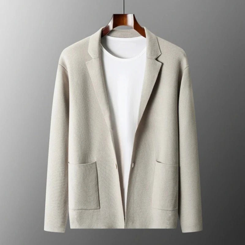 Valenro — Soft Cashmere Merino Wool Cardigan for All Occasions (Cream S) - | Zavonix
