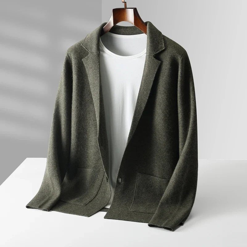 Valenro — Soft Cashmere Merino Wool Cardigan for All Occasions (Black S) - | Zavonix
