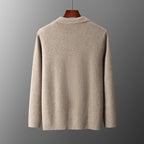 Valenro — Soft Cashmere Merino Wool Cardigan for All Occasions (Beige S) - | Zavonix