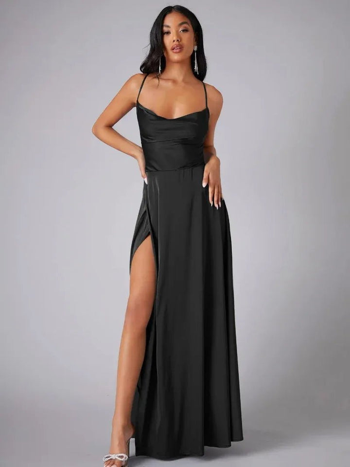 Valeria Satin Maxi Dress product image 2
