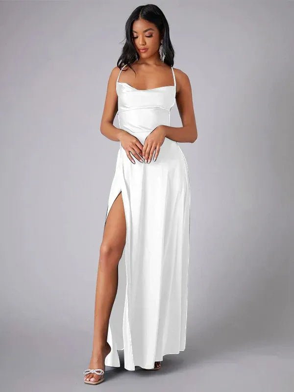 Valeria Satin Maxi Dress product image 6