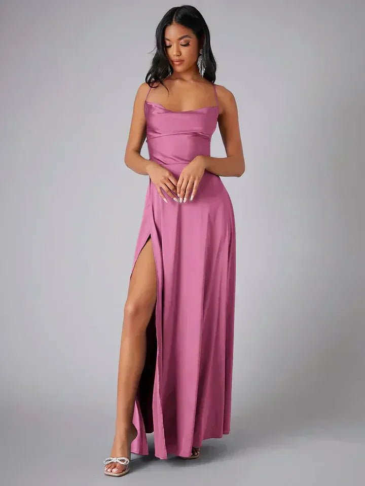 Valeria Satin Maxi Dress product image 10