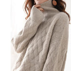 "Valerio Rinaldi" Knitted Sweater (White S) - | Zavonix