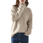 "Valerio Rinaldi" Knitted Sweater (White S) - | Zavonix
