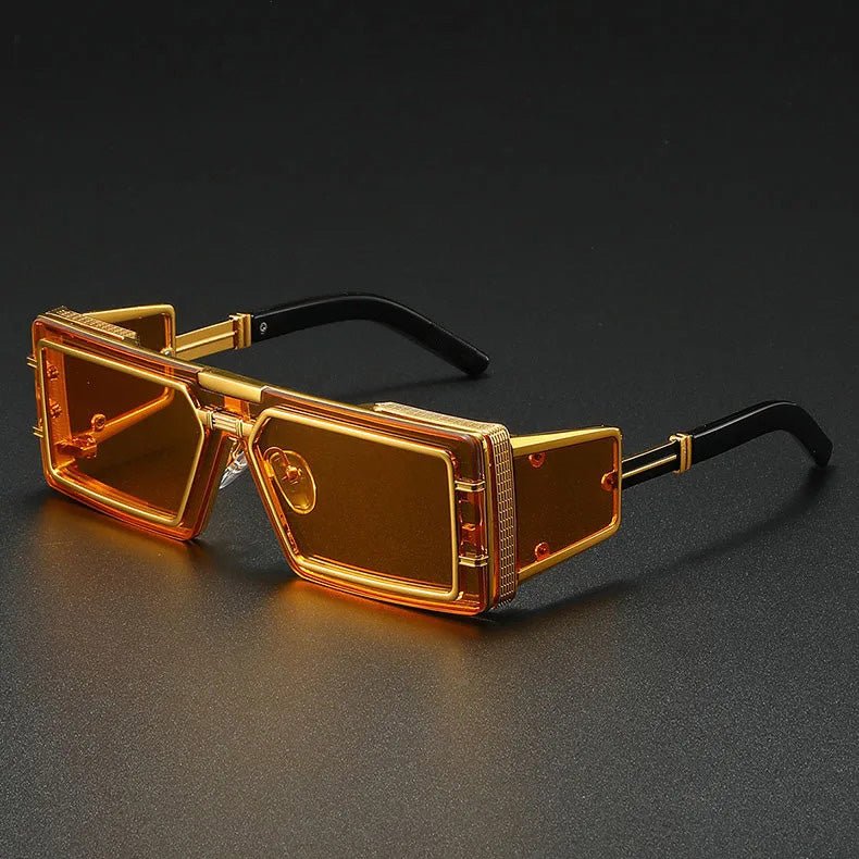 VANTAGE - X Sunglasses (Gold ) - Sunglasses | Zavonix