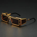 VANTAGE - X Sunglasses (Light Gold ) - Sunglasses | Zavonix