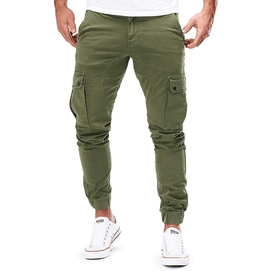 Varek Cargo Pants — Soft Cotton Blend Streetwear with Flexible Fit - Zavonix