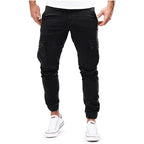 Varek Cargo Pants — Soft Cotton Blend Streetwear with Flexible Fit (Beige S) - | Zavonix