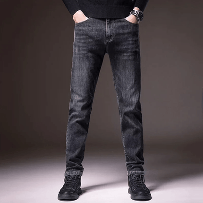 Varek Jeans — Men’s Roomy Fit Denim with Tapered Ankle Design - Zavonix