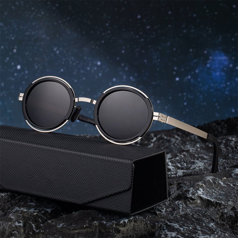 "Varen Noir" Sunglasses (Gold ) - Sunglasses | Zavonix