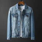 Varlen Denim Jacket — Classic Faded Denim with Tailored Fit (XS ) - | Zavonix