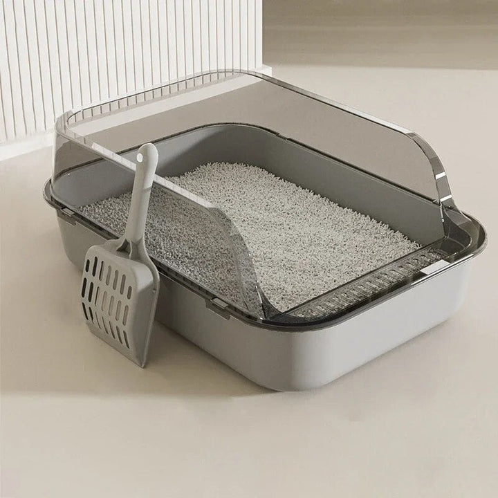 Varlo — Large Cat Litter Box with Anti-Splash High Sides