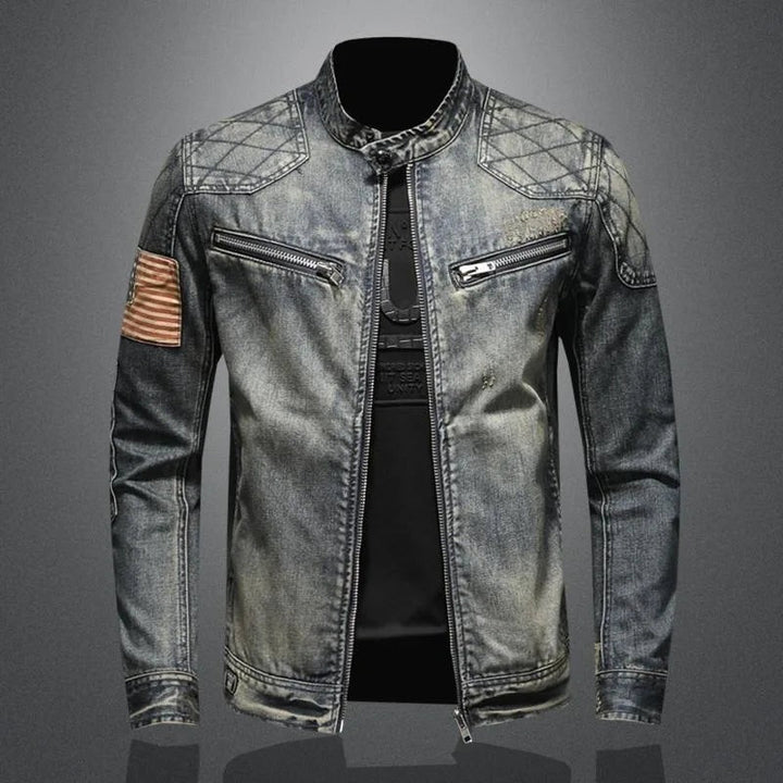 Vaskerell Quilted Denim Jacket product image 3